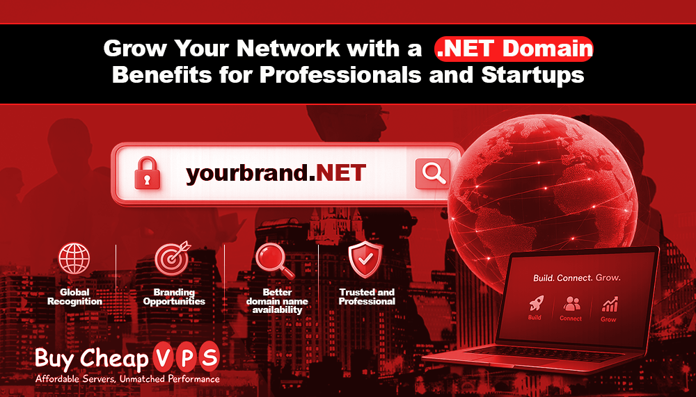 Grow Your Network with a .net Domain: Benefits for Professionals and Startups